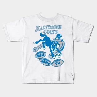 1956 Baltimore Colts - Replica Kids T-Shirt